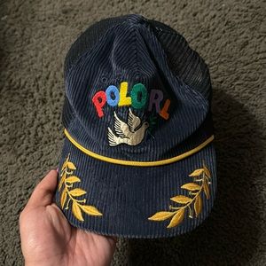 Blue Polo Ralph Lauren Hat